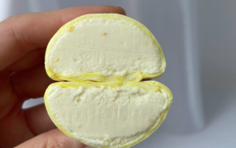 Пирожное моти «Лимончик»