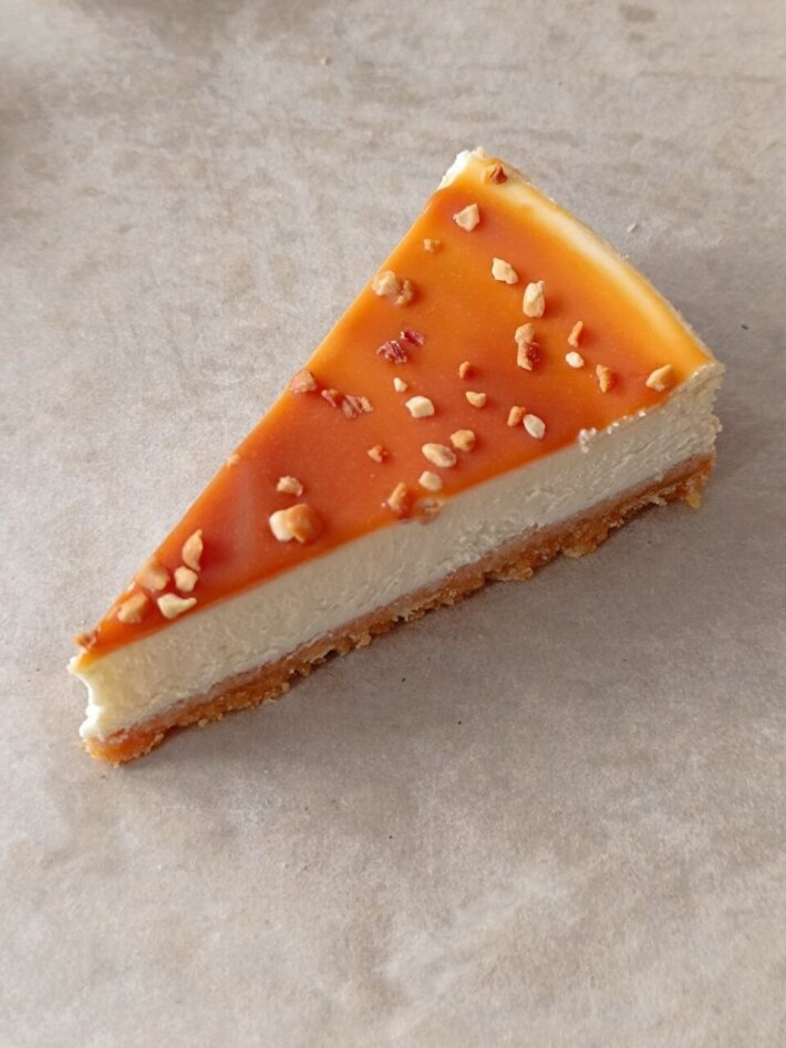 Чизкейк «Солёная карамель»