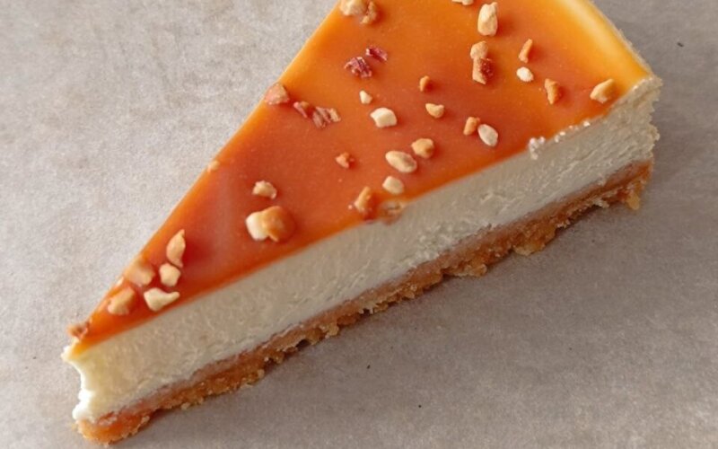 Чизкейк «Солёная карамель»