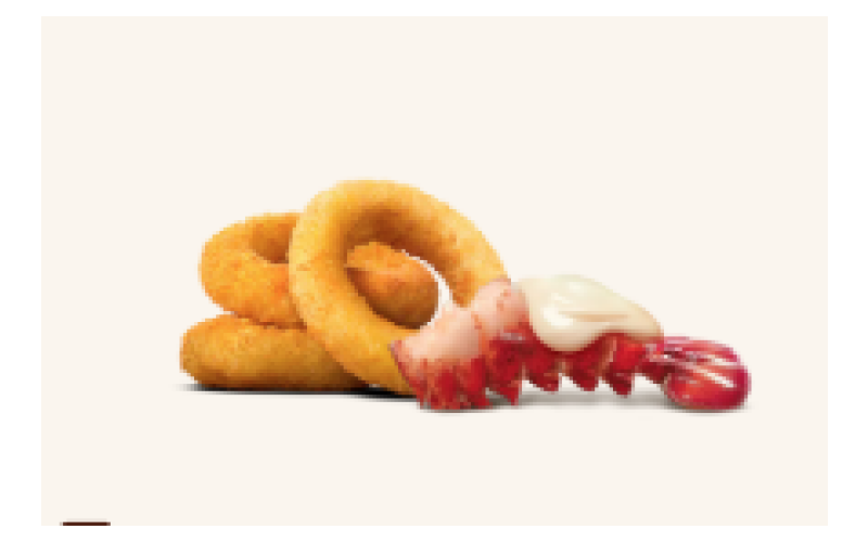 Луковые кольца «Лобстер-бешамель»