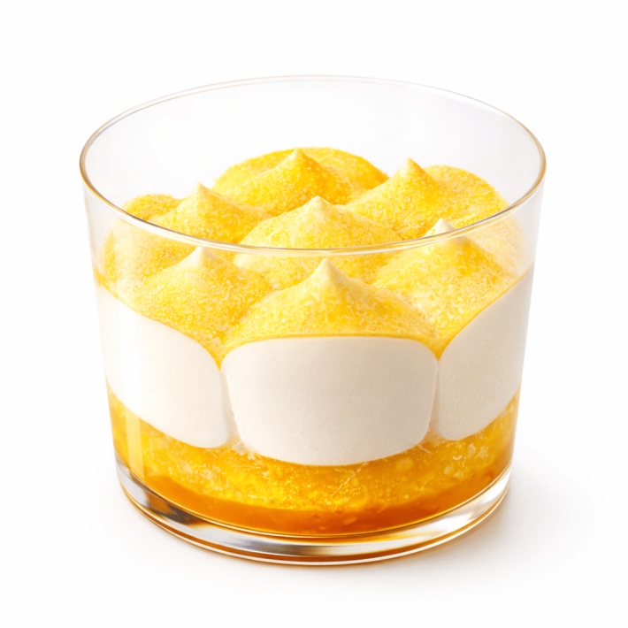 “Манго-маракуйя” пирожное