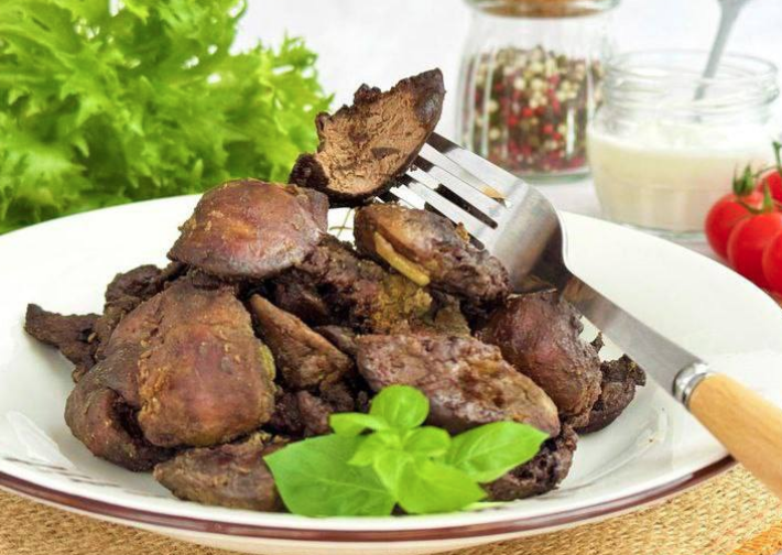 Печень свиная