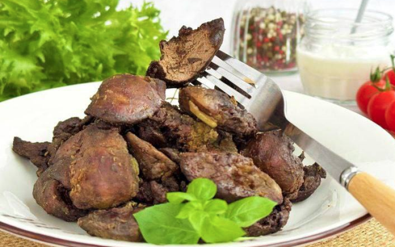 Печень свиная