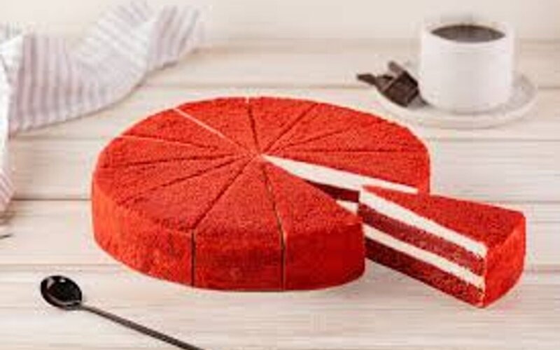 Десерт «Красный бархат »