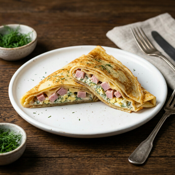 Блин «Ветчина с сыром»