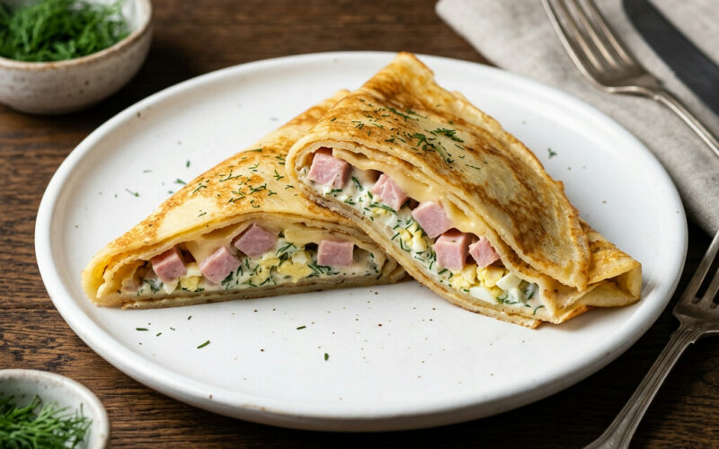 Блин «Ветчина с сыром»