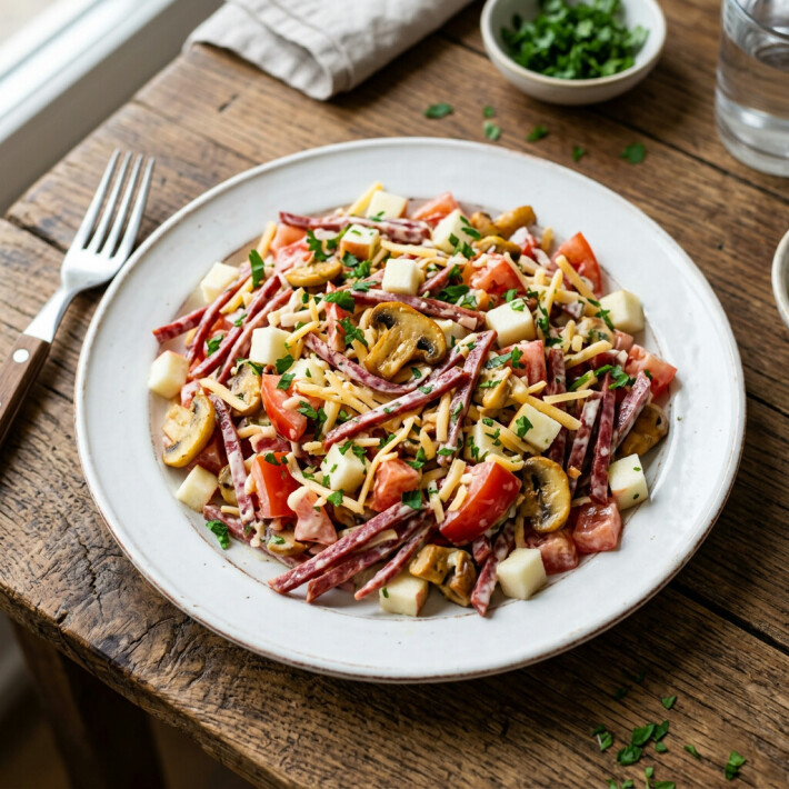 Салат «Пепперони»