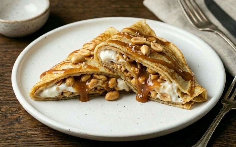 Блин «Соленая карамель с арахисом»