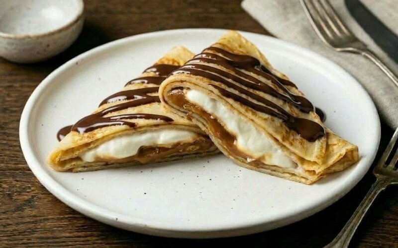 Блин «С вареной сгущенкой»