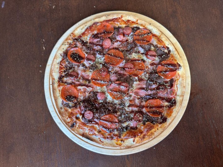 Пицца «Мясное bbq