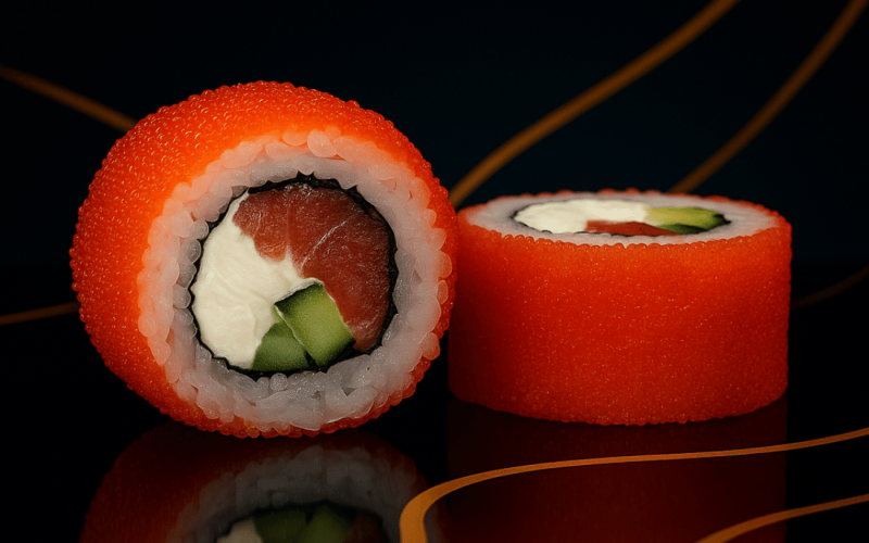 Калифорния с лососем