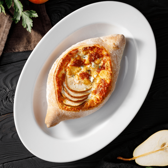 Хинкали с  бараниной и зеленью