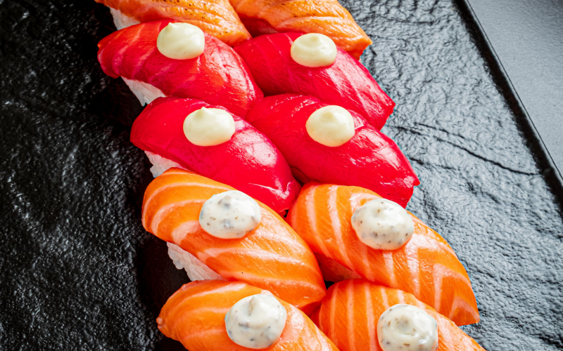 Сет Нигири "3 лосося"