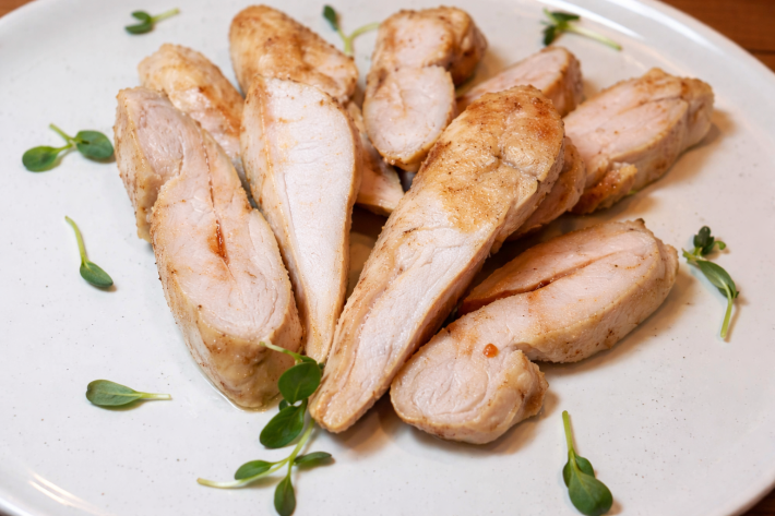 Филе птицы «Sous-vide» барбекю