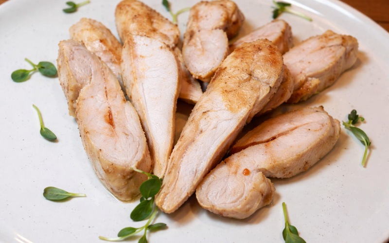 Филе птицы «Sous-vide» барбекю