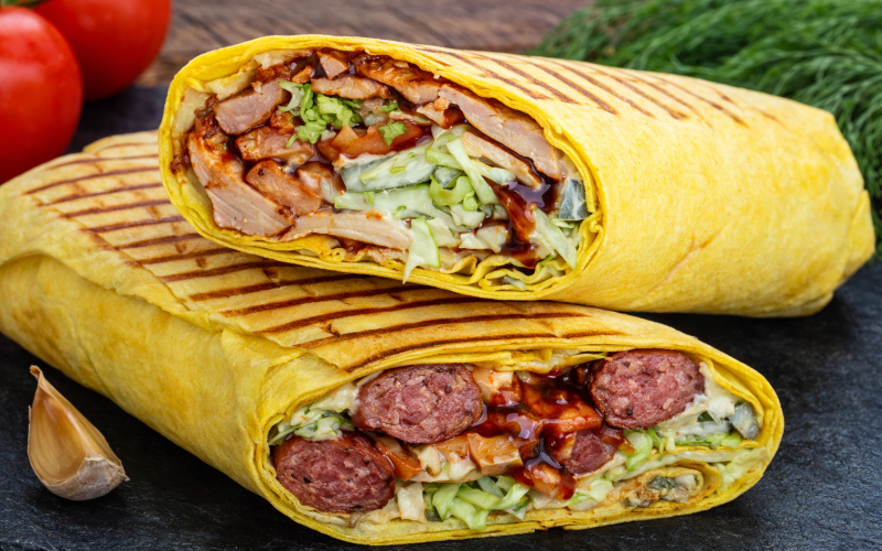 Шаурма «По-Охотничьи»