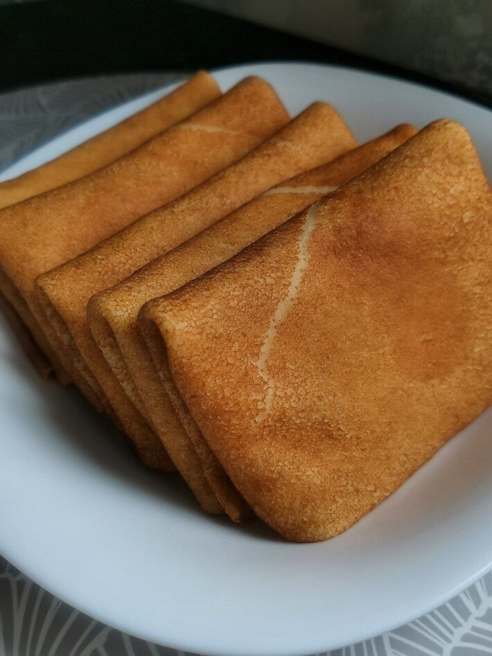 Блины с ветчиной и сыром (зам.)