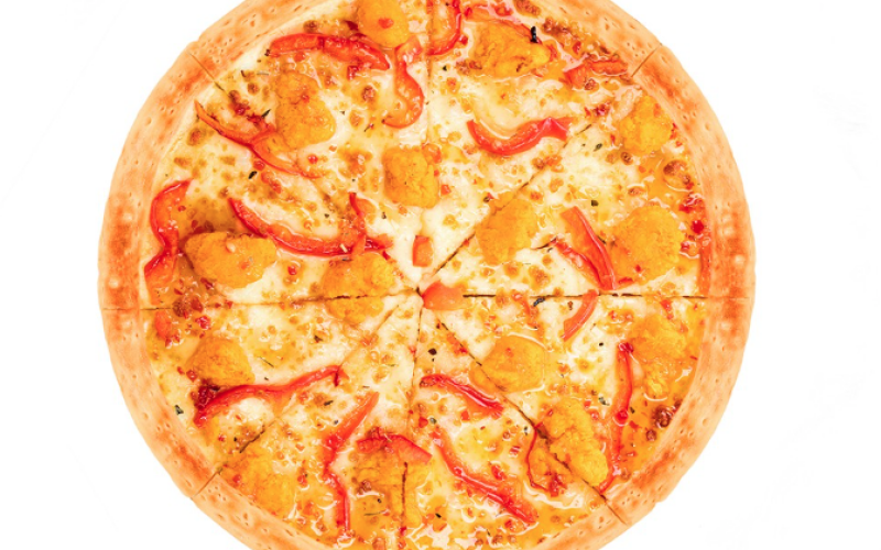 Пицца «Чикен попкорн»