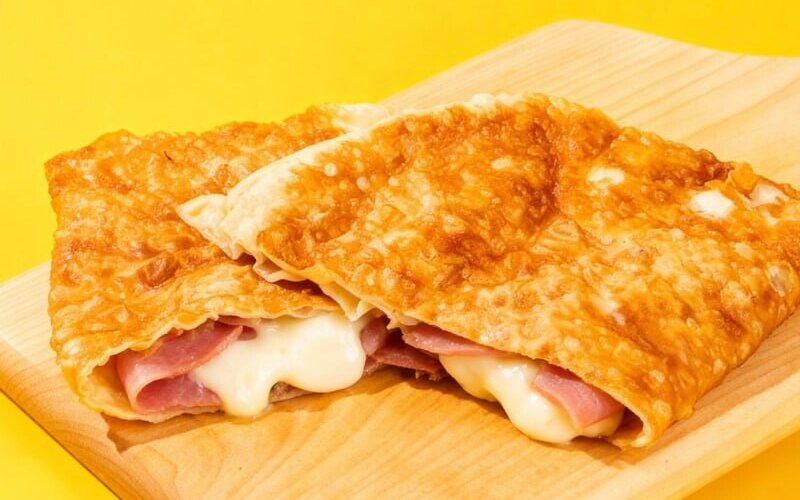 Чебурек с ветчиной и сыром