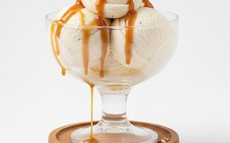 Мороженое соленая карамель