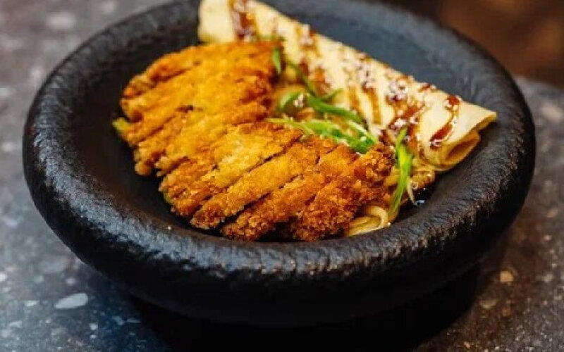 Лапша с курицей