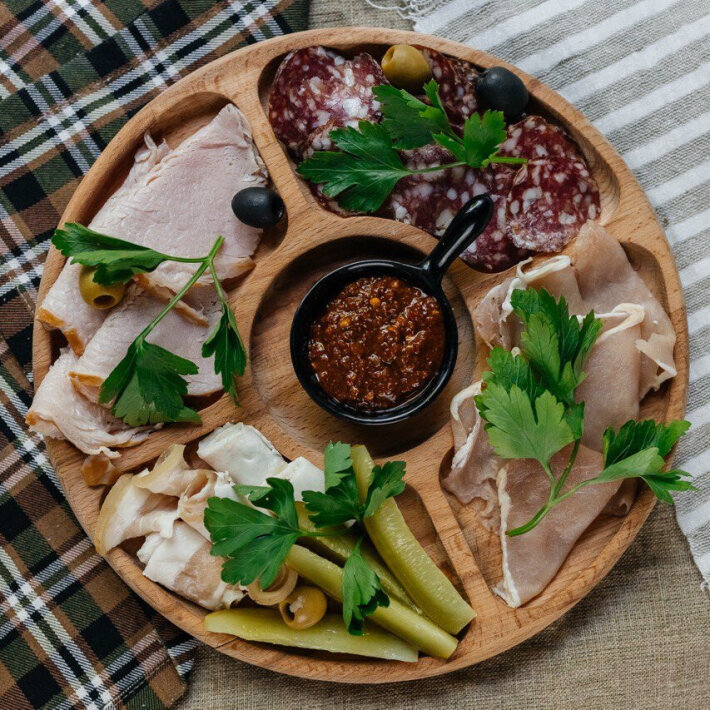 Мясная тарелка