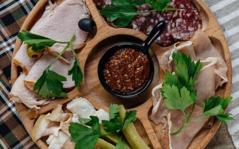 Мясная тарелка