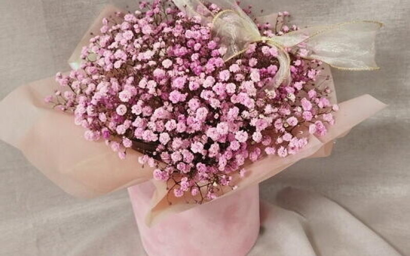 Цветы в коробке