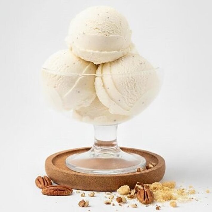 Мороженое ванильное