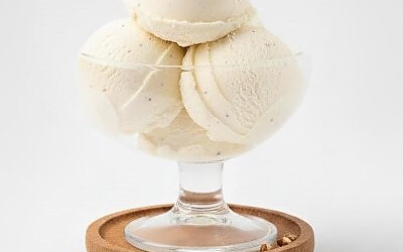 Мороженое ванильное