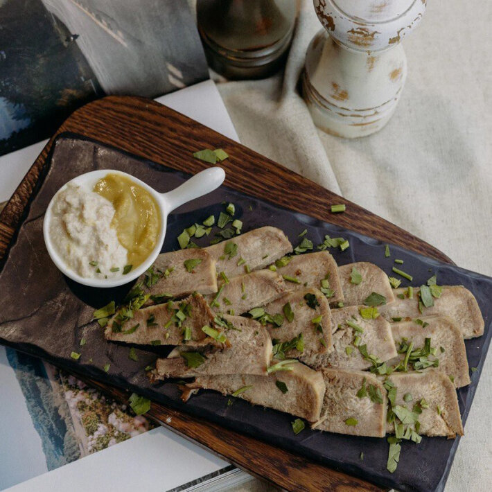 Отварной говяжий язык