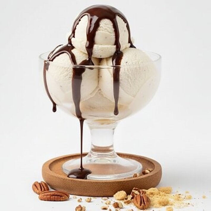 Мороженое шоколадное