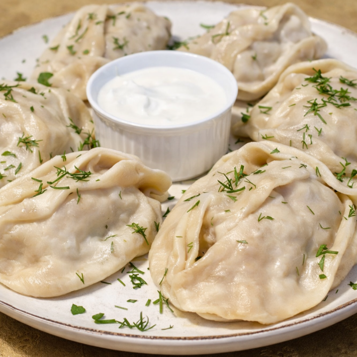 Манты «Микс» на пару