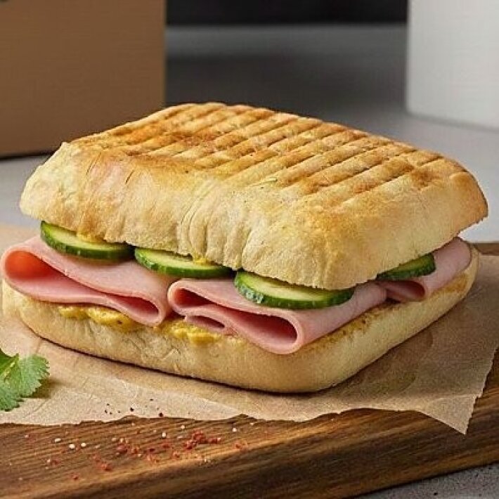 Сэндвич с ветчиной и сыром