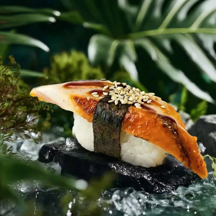 Нигири с угрём