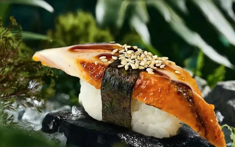 Нигири с угрём