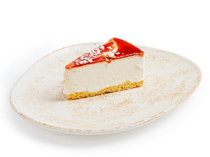 Чизкейк с карамелью