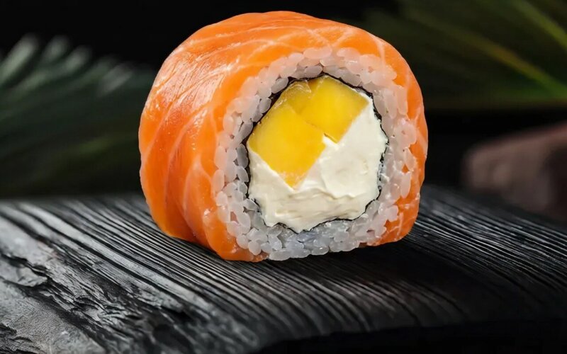 Ролл «Филадельфия с манго»