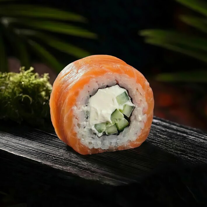 Ролл «Филадельфия с огурцом»