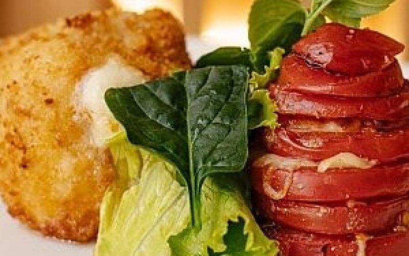 Филе цыпленка с сыром в панировке