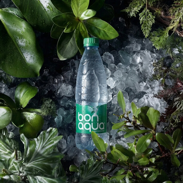 BonAqua среднегазированная