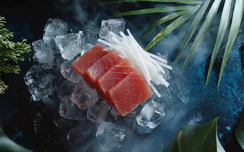 Сашими с тунцом