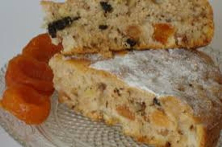 Пирог с сухофруктами