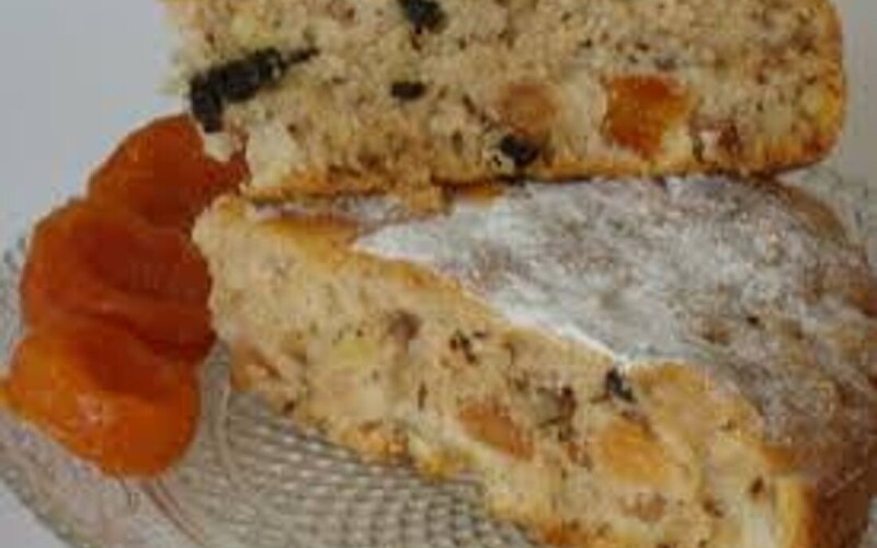 Пирог с сухофруктами