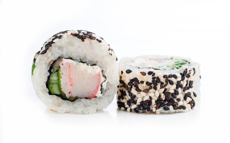 Ролл Краб в Кунжуте