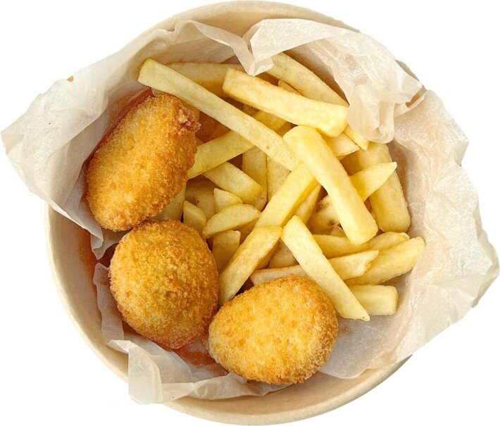 Ланч-бокс «Фри и наггетсы»
