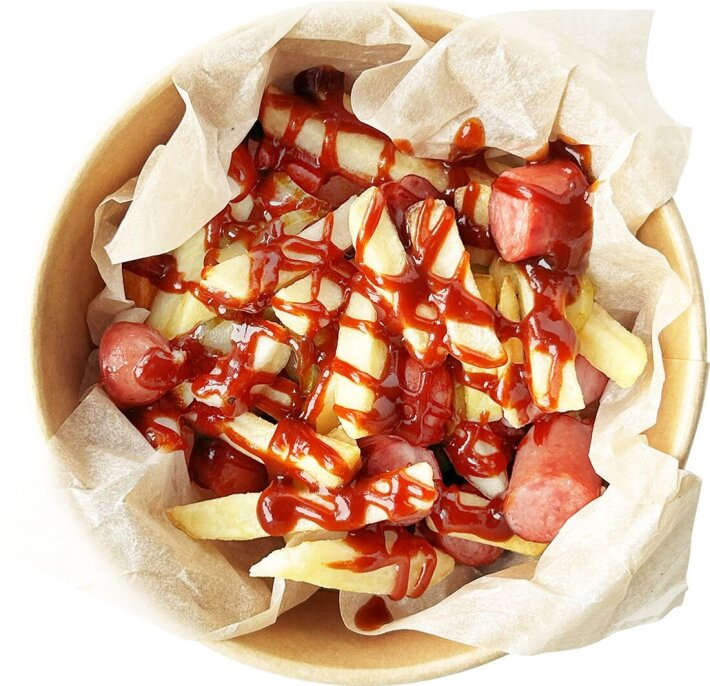 Ланч-бокс «Фри с колбасками»