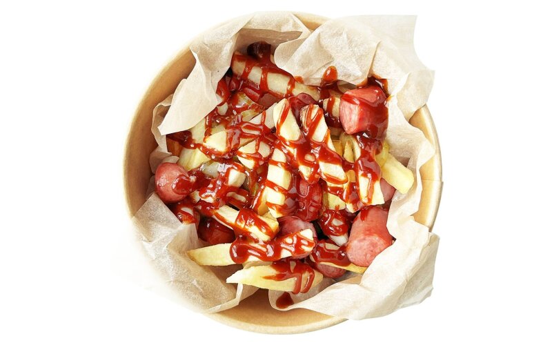 Ланч-бокс «Фри с колбасками»