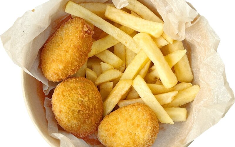 Ланч-бокс «Фри и наггетсы»