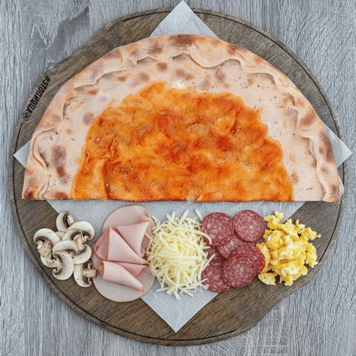 Мини-кальцоне по-домашнему